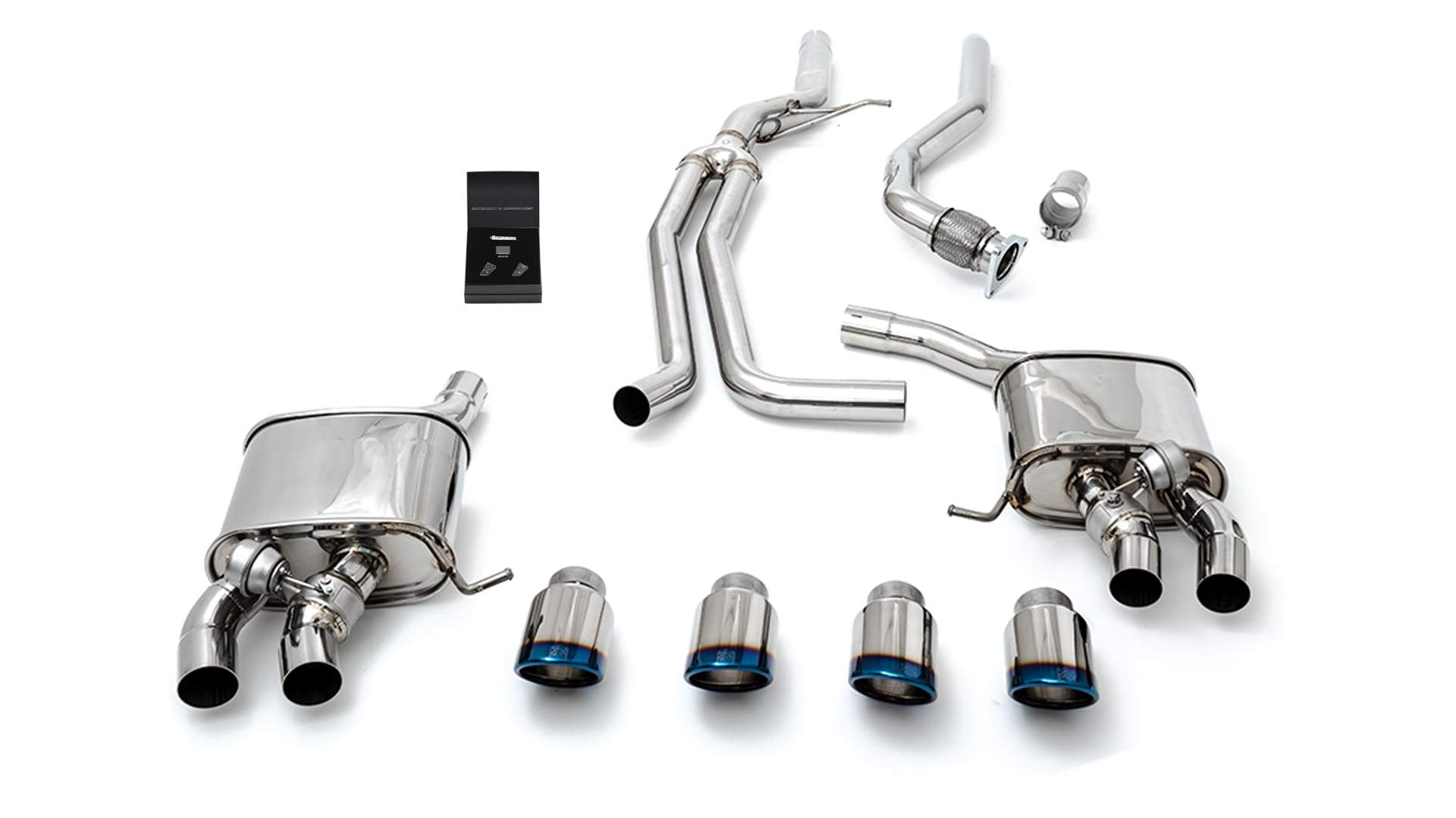 Armytrix exhaust system for Porsche Macan 2.0 Turbo Facelift (2019-present) OPF valvetronic exhaust system