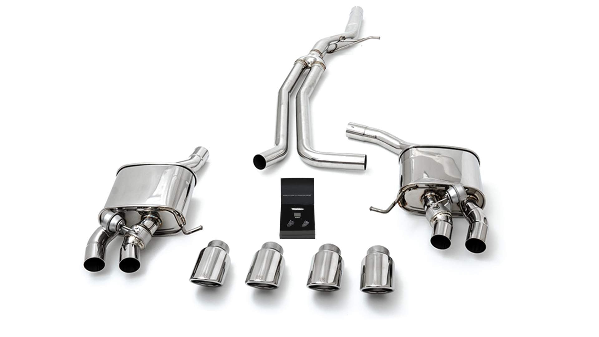 Armytrix exhaust system for Porsche Macan 2.0 Turbo Facelift (2019-present) OPF valvetronic exhaust system
