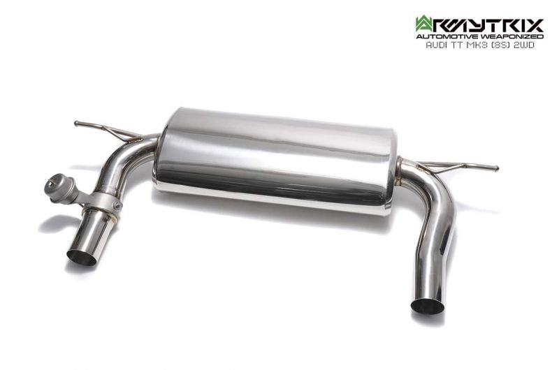 Armytrix exhaust system for Audi TT 8S MK3 1.8 2.0 TFSI 2WD Coupé (2015-present) valvetronic exhaust system