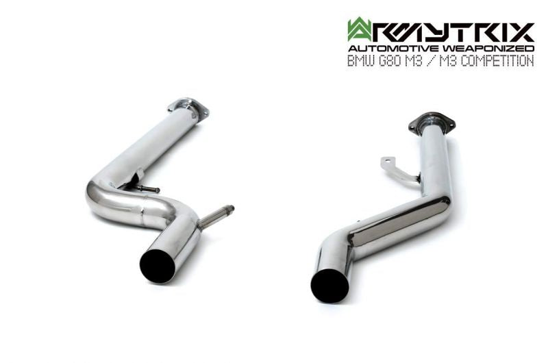 Armytrix exhaust system for BMW G80 M3 Competition valvetronic exhaust system