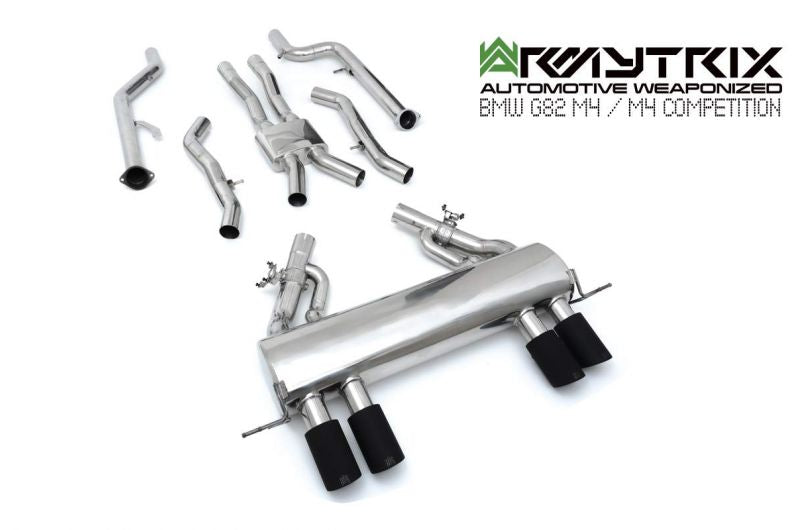Armytrix exhaust system for BMW G82 M4 Competition (OE Valve Control) valvetronic exhaust system
