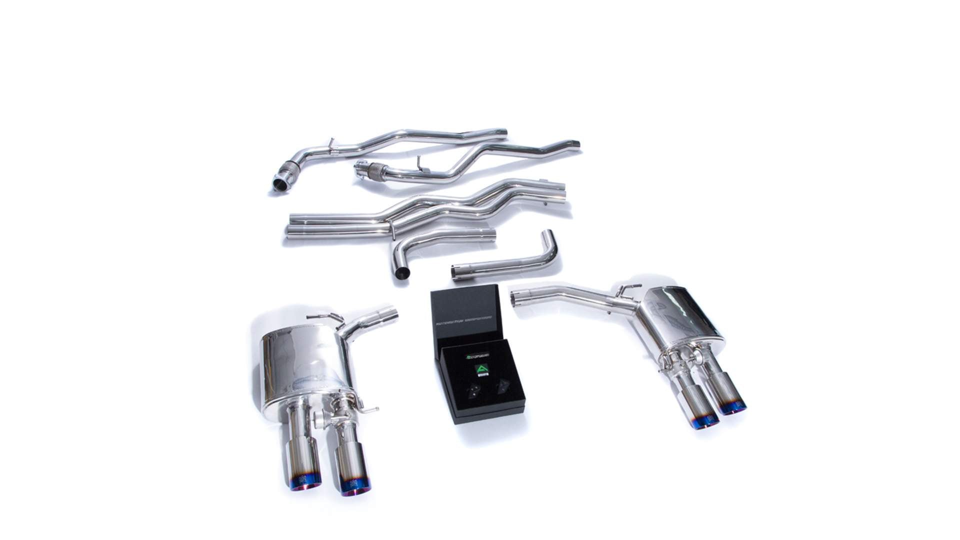 Armytrix exhaust system for Audi A7 C8 55 TFSI (2018-present) valvetronic exhaust system