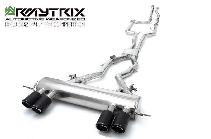 Armytrix exhaust system for BMW G82 M4 Competition (OE Valve Control) valvetronic exhaust system