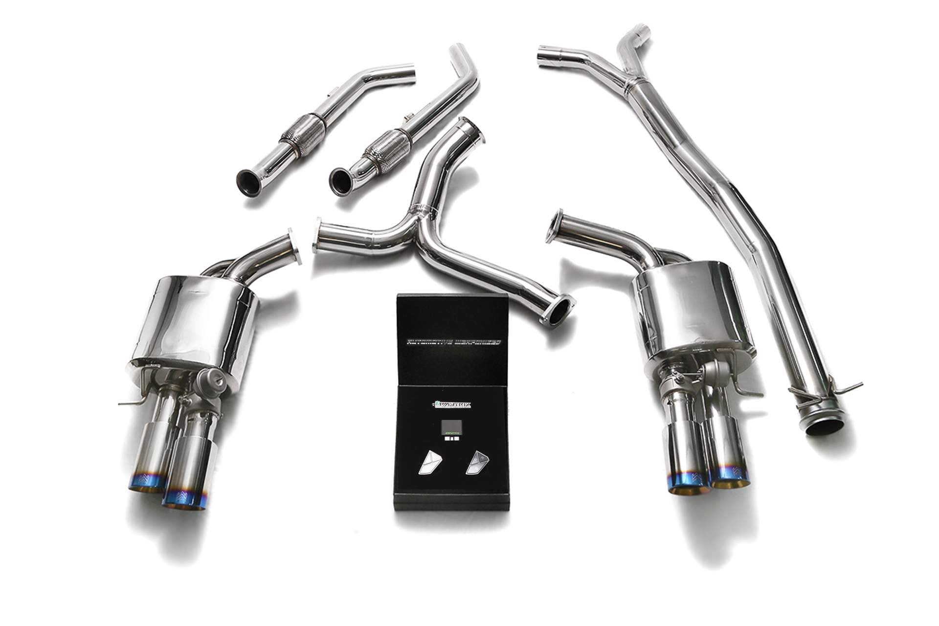 Armytrix exhaust system for Mercedes-AMG W205 C43 (2015-2022) valvetronic exhaust system