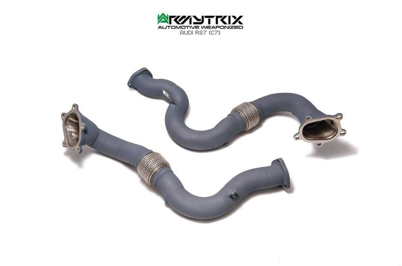Armytrix exhaust system for Audi S6 C7 4.0 V8 Twin Turbo (2012-2018) valvetronic exhaust system