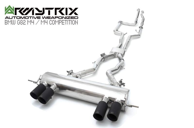 Armytrix exhaust system for BMW G82 M4 Competition (OE Valve Control) valvetronic exhaust system