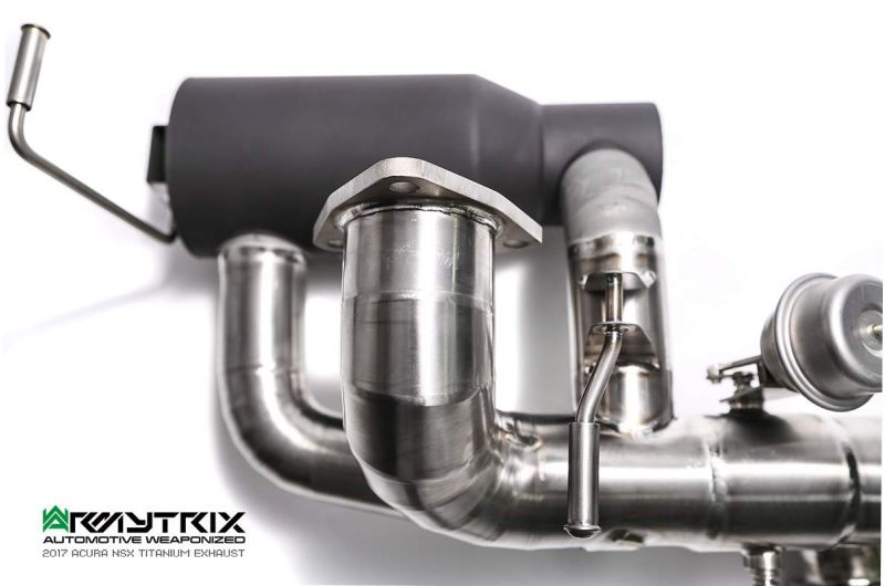 Armytrix exhaust systems for Honda (Acura) NSX MK2 (2016-present) valvetronic exhaust system