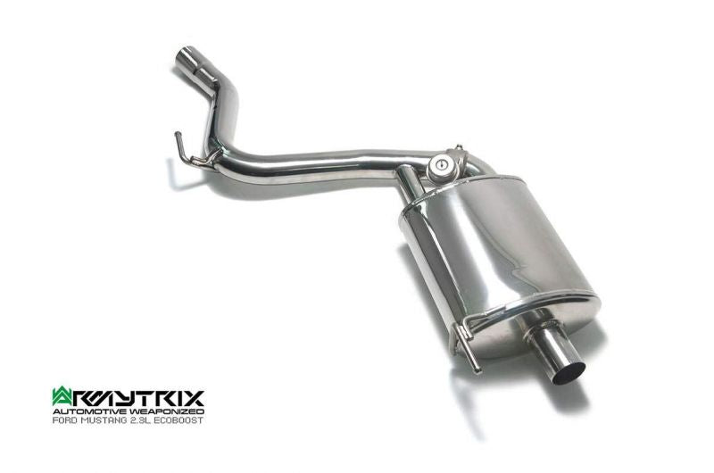 Armytrix exhaust system for Ford Mustang (MK6) 2.3 ecoBoost (2015-present) valvetronic exhaust system