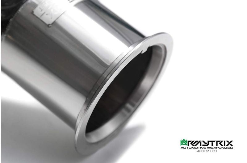 Armytrix exhaust system for Audi S5 B9 3.0 TFSI Coupé Non-OPF (2017-present) valvetronic exhaust system