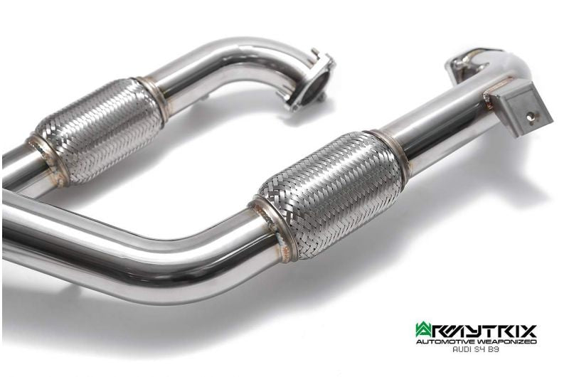 Armytrix exhaust system for Audi S5 B9 3.0 TFSI Coupé Non-OPF (2017-present) valvetronic exhaust system