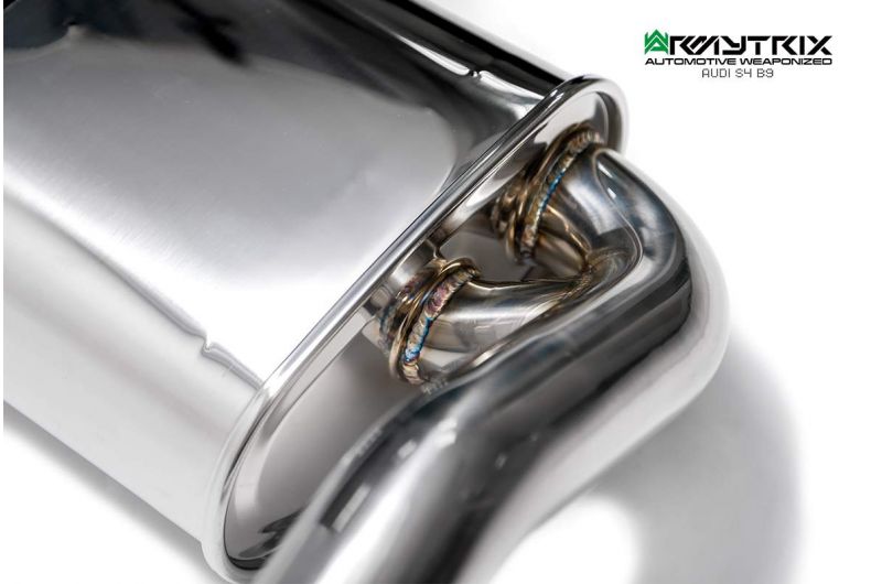 Armytrix exhaust system for Audi S5 B9 3.0 TFSI Coupé Non-OPF (2017-present) valvetronic exhaust system