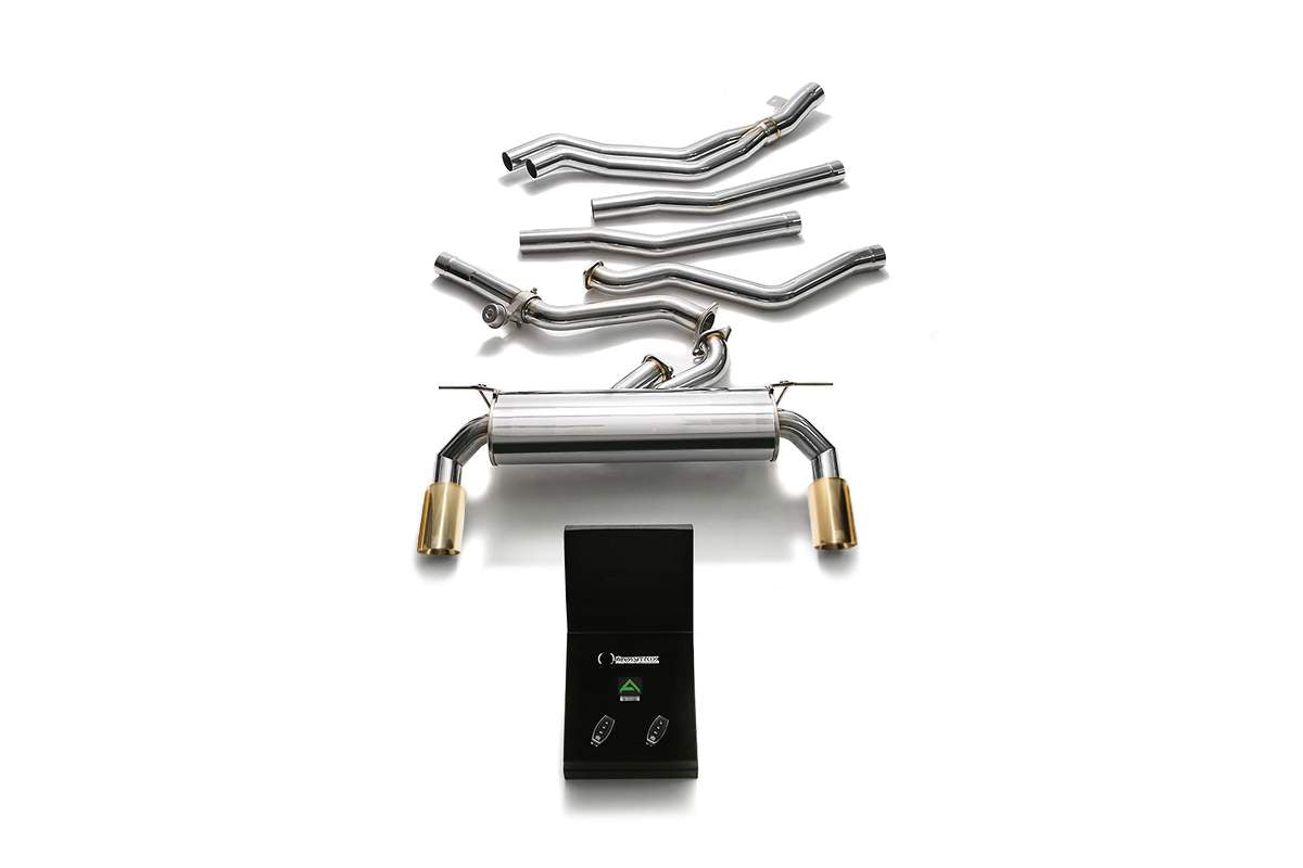 Armytrix exhaust system for BMW F22 M240i (B58B30) (2016-2019) valvetronic exhaust system