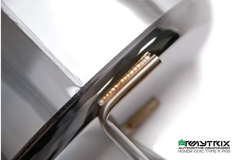 Armytrix exhaust systems for Honda Civic Type-R FK8 (2017-2022) valvetronic exhaust system