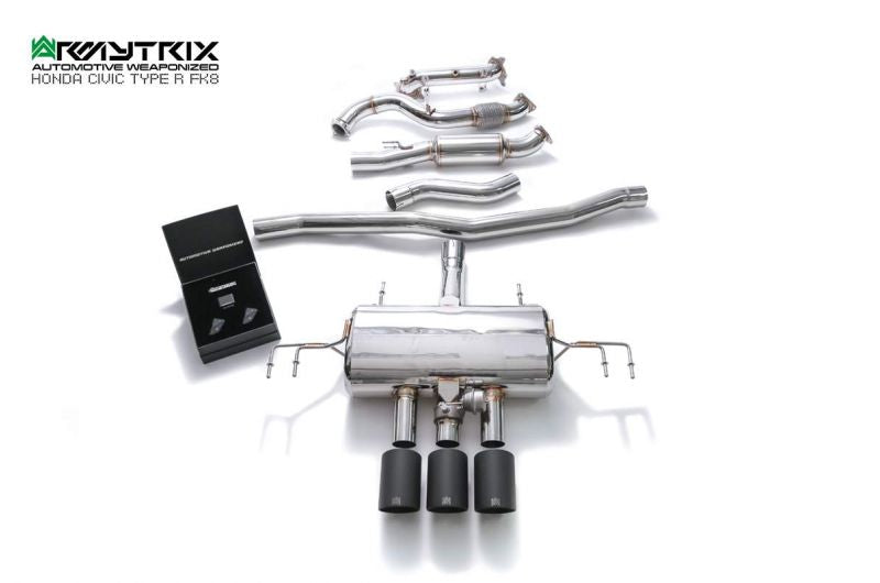 Armytrix exhaust systems for Honda Civic Type-R FK8 (2017-2022) valvetronic exhaust system