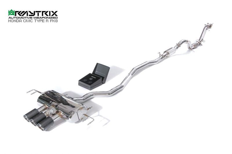 Armytrix exhaust systems for Honda Civic Type-R FK8 (2017-2022) valvetronic exhaust system