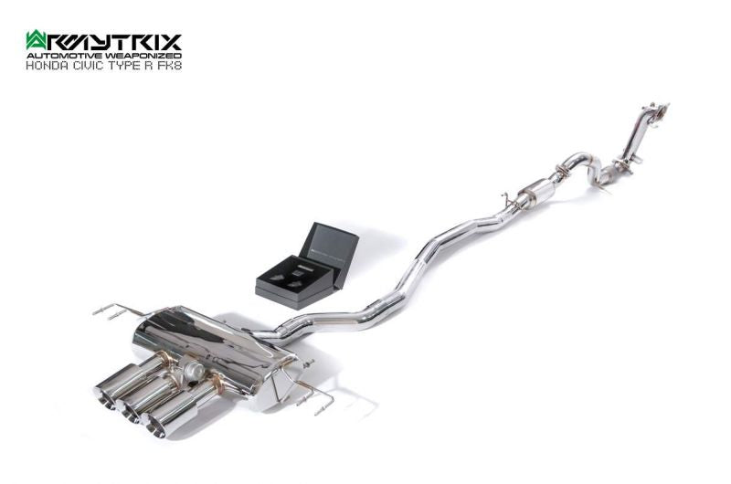 Armytrix exhaust systems for Honda Civic Type-R FK8 (2017-2022) valvetronic exhaust system
