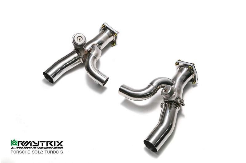 Armytrix exhaust system for Porsche 911 Turbo 991.2 Turbo S (2016-2019 ) valvetronic exhaust system