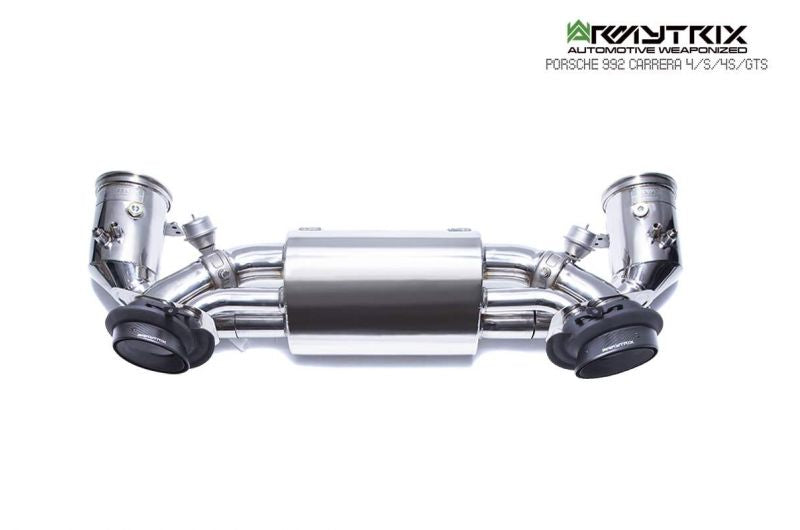 Armytrix exhaust system for Porsche 911 Carrera 992 /4/S/4S (2019-Present) valvetronic exhaust system