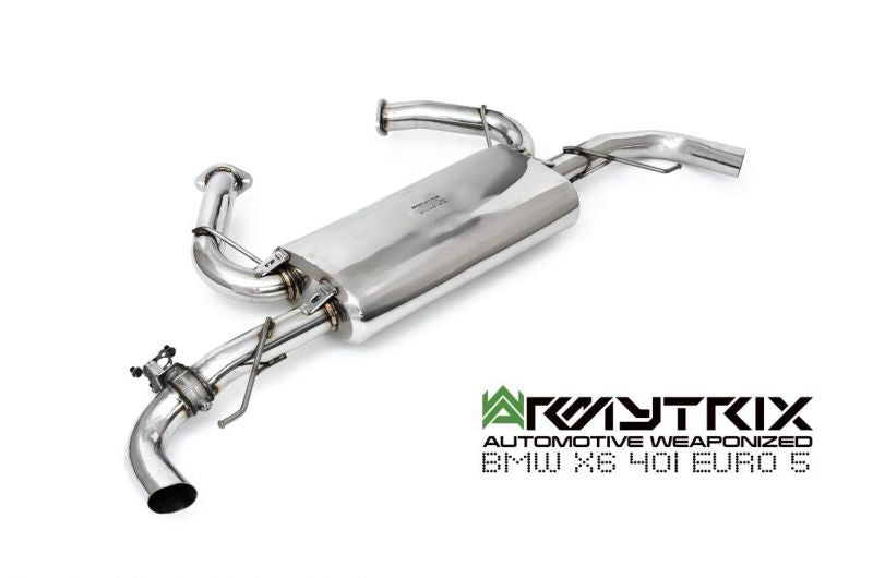 Armytrix exhaust system for G05 X5 40i Non-OPF (2019-Present) valvetronic exhaust system