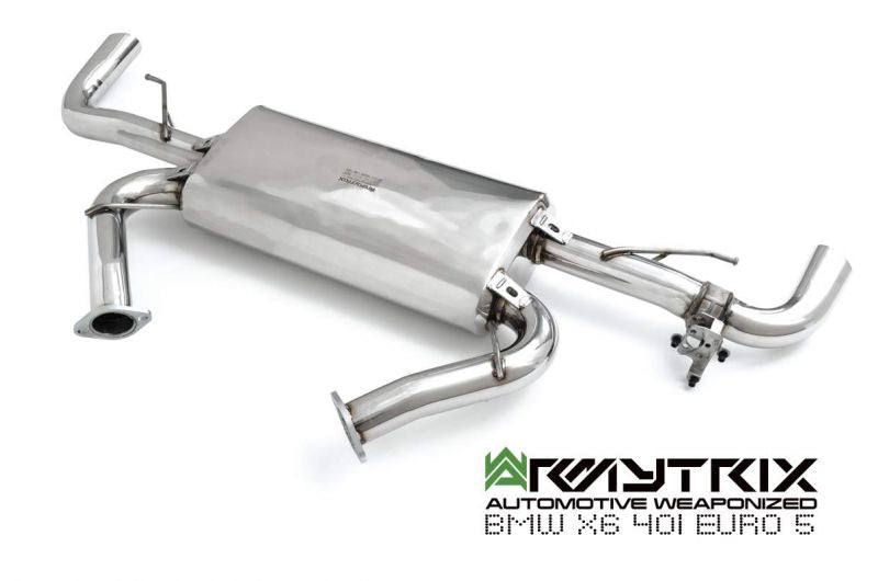 Armytrix exhaust system for G05 X5 40i Non-OPF (2019-Present) valvetronic exhaust system