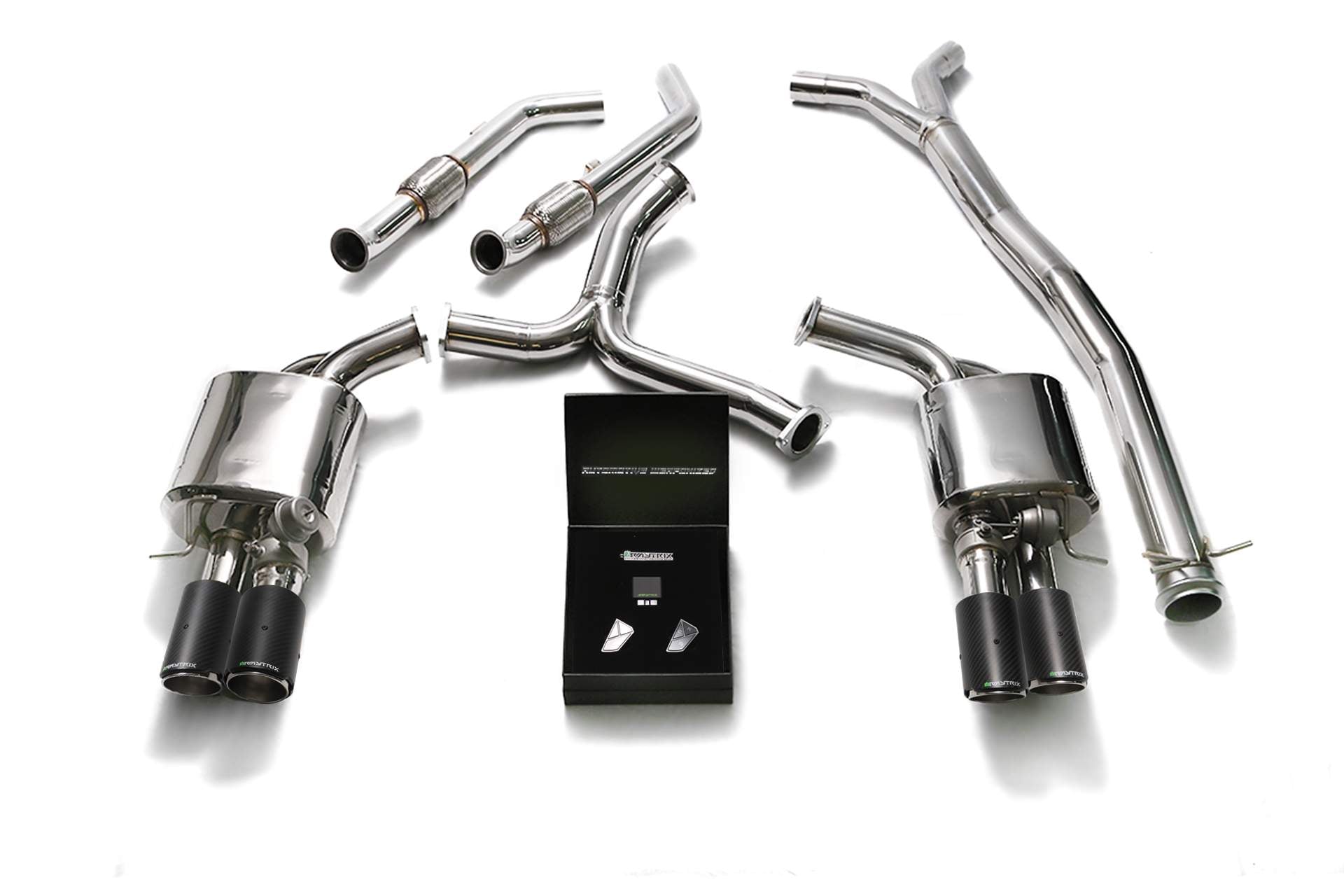 Armytrix exhaust system for Mercedes-AMG W205 C43 (2015-2022) valvetronic exhaust system