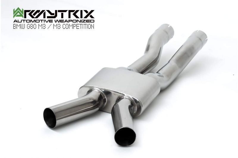 Armytrix exhaust system for BMW G80 M3 Competition valvetronic exhaust system