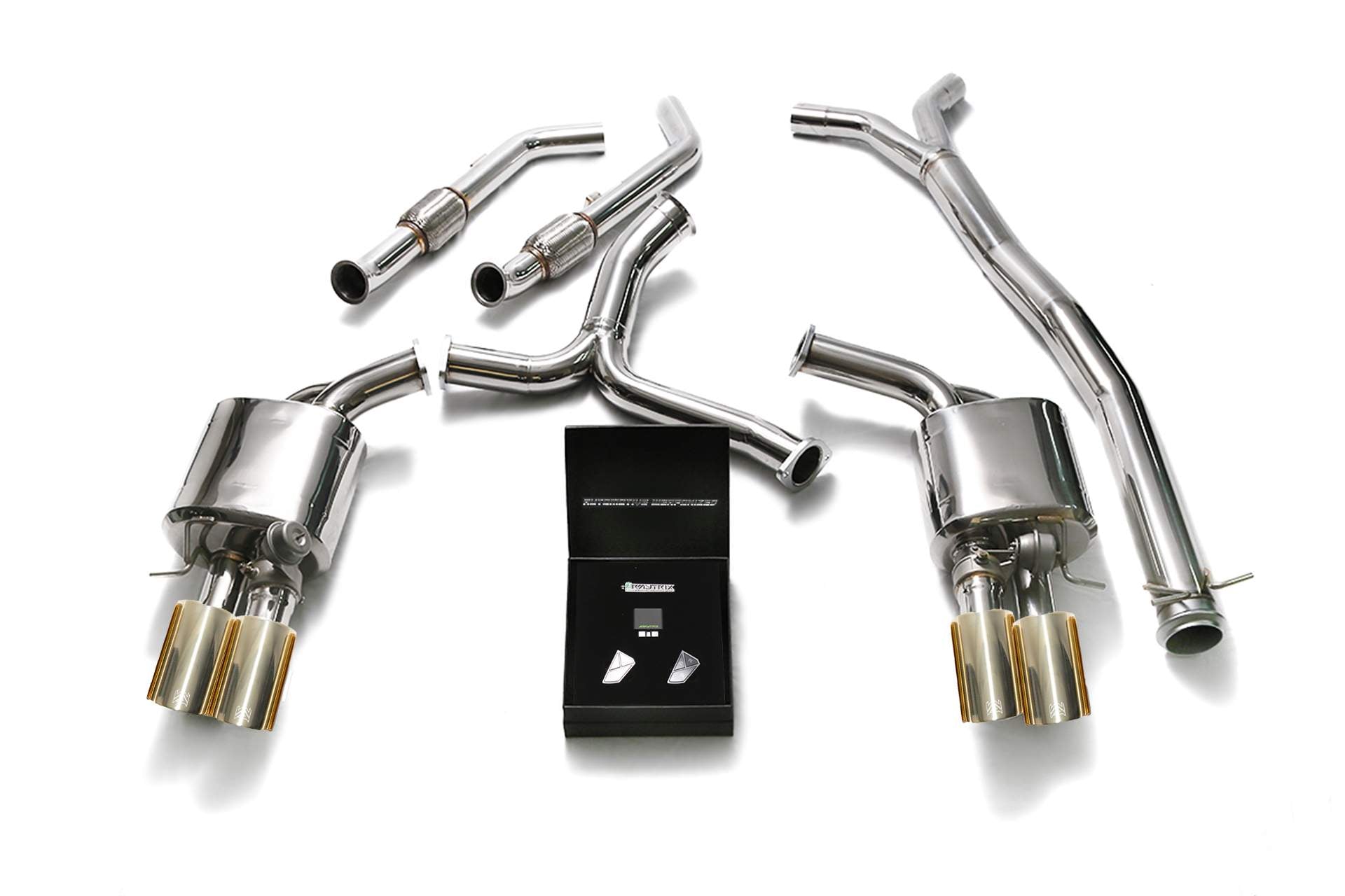 Armytrix exhaust system for Mercedes-AMG W205 C43 (2015-2022) valvetronic exhaust system