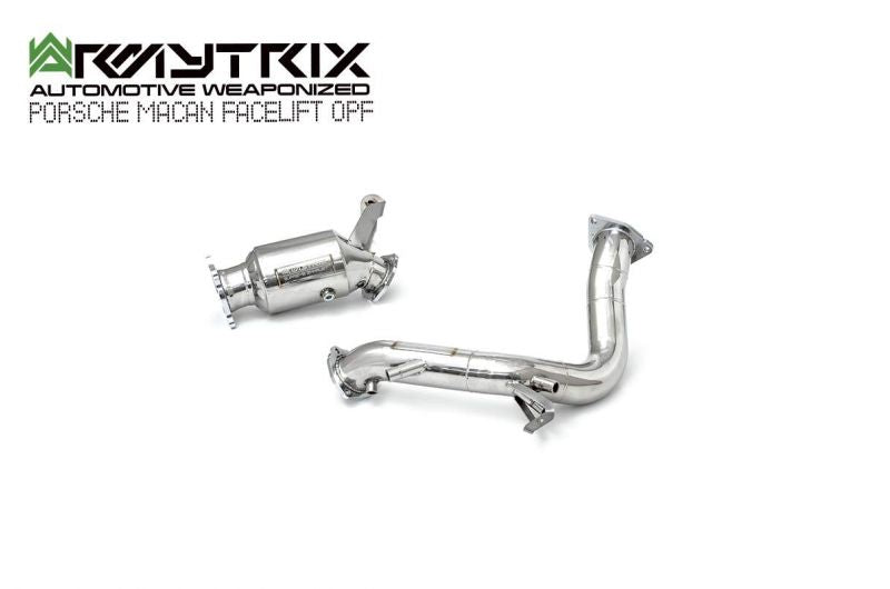 Armytrix exhaust system for Porsche Macan 2.0 Turbo Facelift (2019-present) OPF valvetronic exhaust system