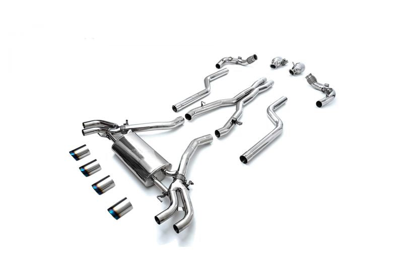 Armytrix exhaust system for BMW F95 X5M OPF (2020-Present) valvetronic exhaust system