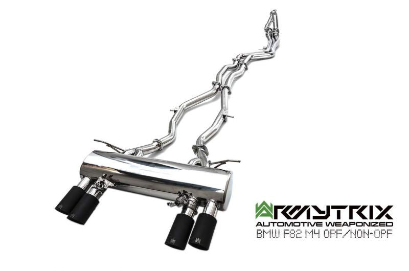 Armytrix exhaust system for BMW F82 F83 M4 / M4 Competition (OE Valve Control) valvetronic exhaust system
