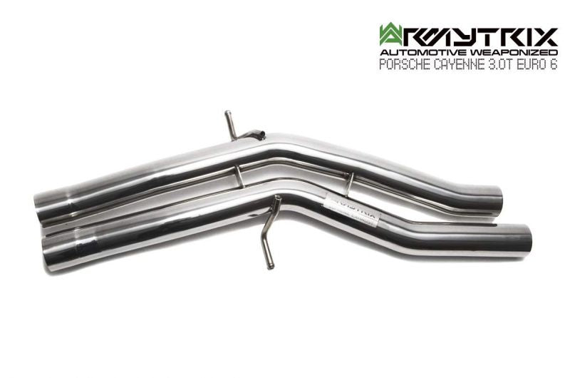 Armytrix exhaust system for Porsche Cayenne E3 3.0 Turbo OPF (2018-present) valvetronic exhaust system