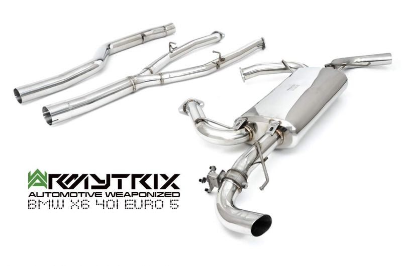 Armytrix exhaust system for G05 X5 40i Non-OPF (2019-Present) valvetronic exhaust system