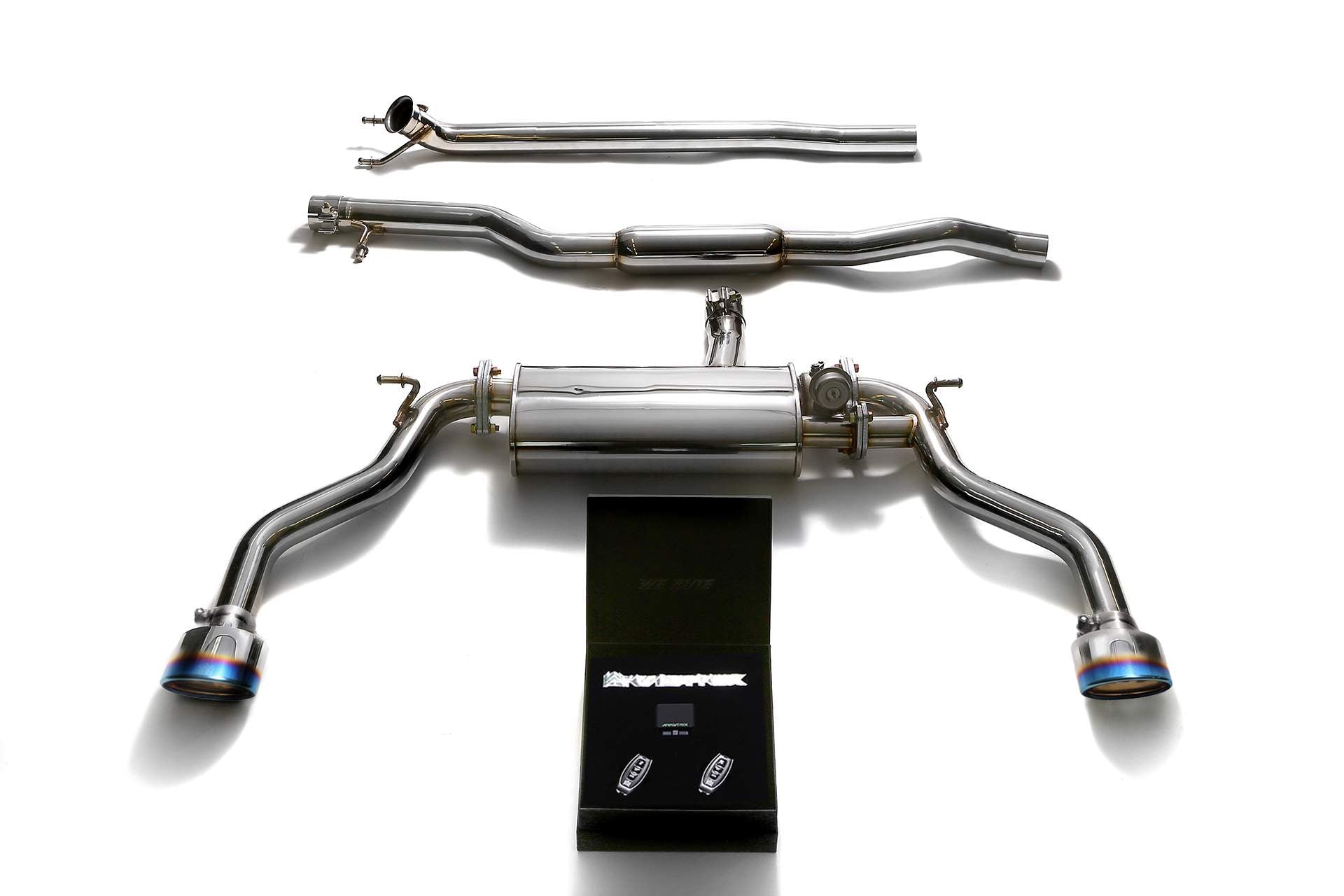 Armytrix exhaust systems for Mercedes Benz/CLA-Klasse/C117 CLA250 4 Matic (2013-2015) valvetronic exhaust system