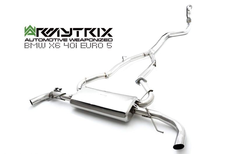 Armytrix exhaust system for G05 X5 40i Non-OPF (2019-Present) valvetronic exhaust system