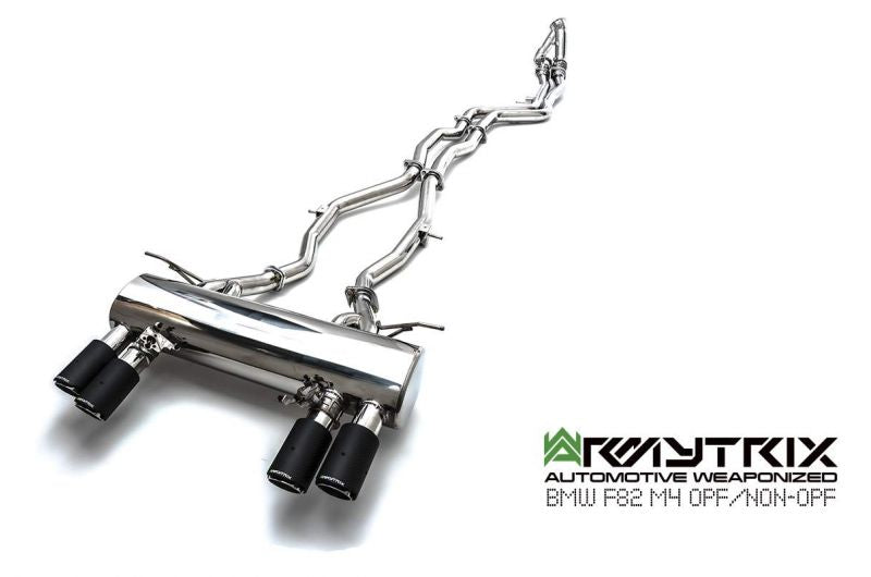 Armytrix exhaust system for BMW F82 F83 M4 / M4 Competition (OE Valve Control) valvetronic exhaust system