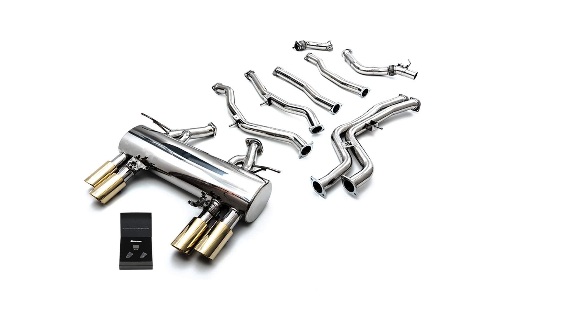 Armytrix exhaust system for BMW F82 F83 M4 / M4 Competition (OE Valve Control) valvetronic exhaust system