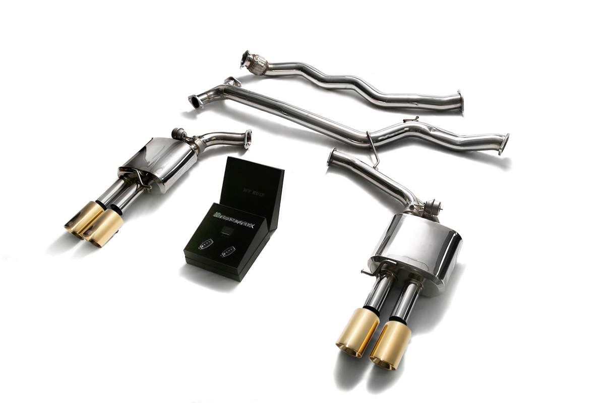 Armytrix exhaust system for Audi A4 B8 1.8 TFSI Sedan/Avant (2008-2015) valvetronic exhaust system