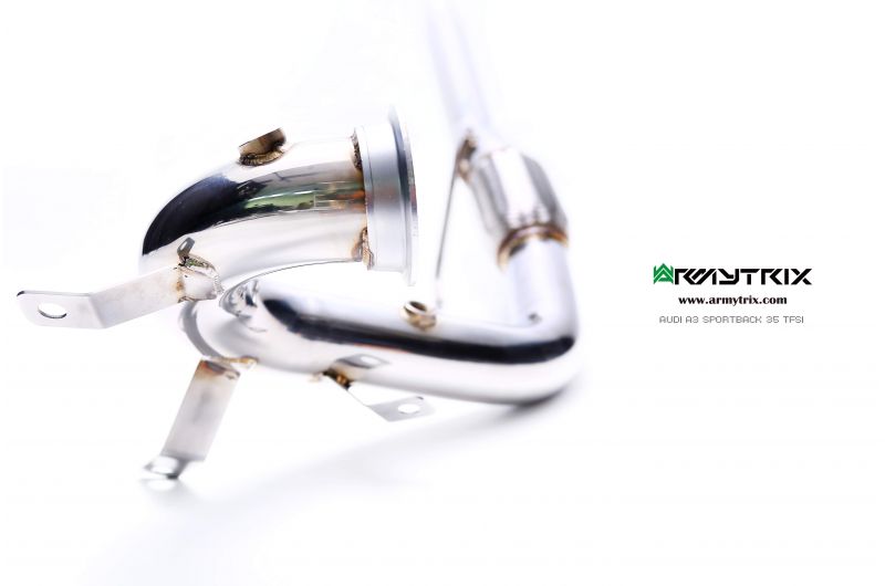Armytrix exhaust system for Audi A3 Sportback 35 TFSI (2013-2018) valvetronic exhaust system
