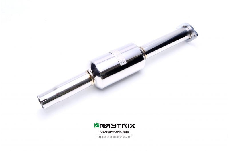 Armytrix exhaust system for Audi A3 Sportback 35 TFSI (2013-2018) valvetronic exhaust system