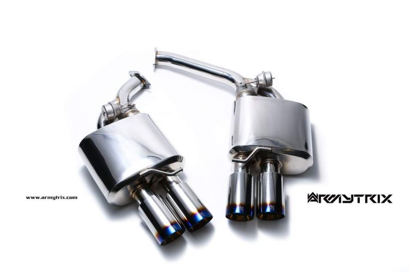 Armytrix exhaust system for Audi A4 B8 1.8 TFSI Sedan/Avant (2008-2015) valvetronic exhaust system