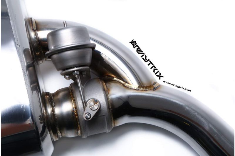 Armytrix exhaust system for Audi A4 B8 1.8 TFSI Sedan/Avant (2008-2015) valvetronic exhaust system
