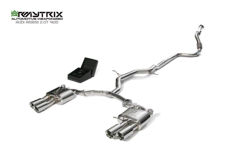 Armytrix exhaust system for Audi A5 B9 2.0 TFSI Sportback 4WD (2016-present) valvetronic exhaust system