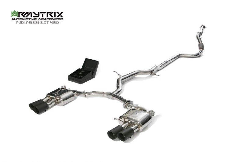 Armytrix exhaust system for Audi A5 B9 2.0 TFSI Sportback 4WD (2016-present) valvetronic exhaust system