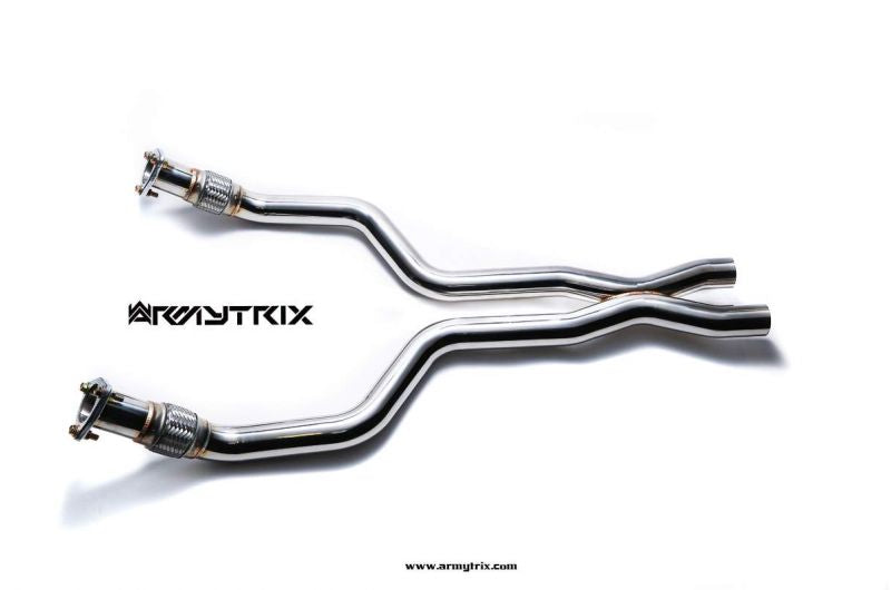 Armytrix exhaust system for Audi A6 C7 3.0 TFSI (2011-2017) valvetronic exhaust system