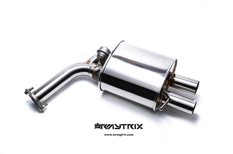 Armytrix exhaust system for Audi A6 C7 3.0 TFSI (2011-2017) valvetronic exhaust system