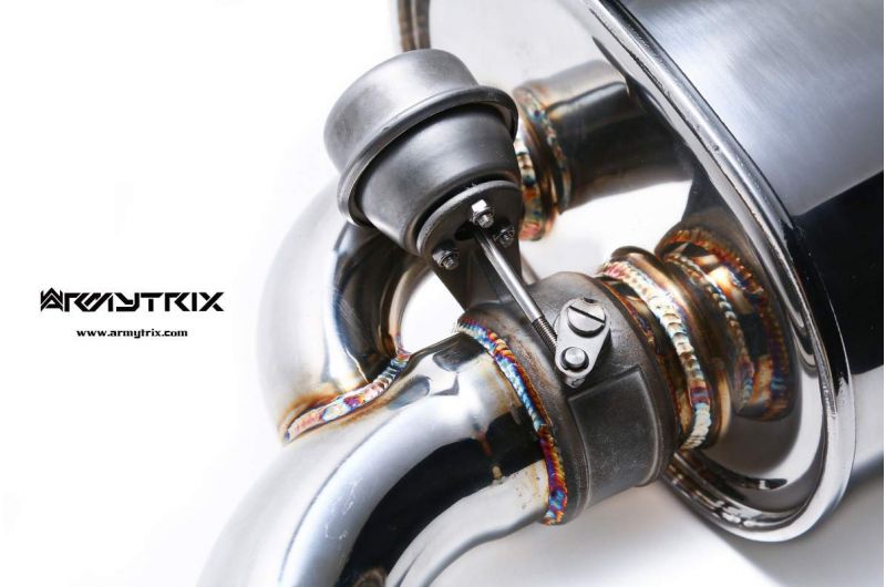 Armytrix exhaust system for Audi A6 C7 3.0 TFSI (2011-2017) valvetronic exhaust system