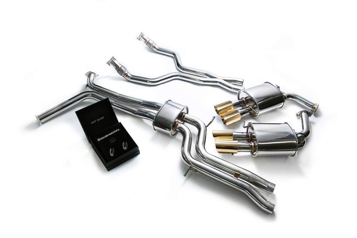 Armytrix exhaust system for Audi A7 C7 3.0 TFSI (2012-2018) valvetronic exhaust system