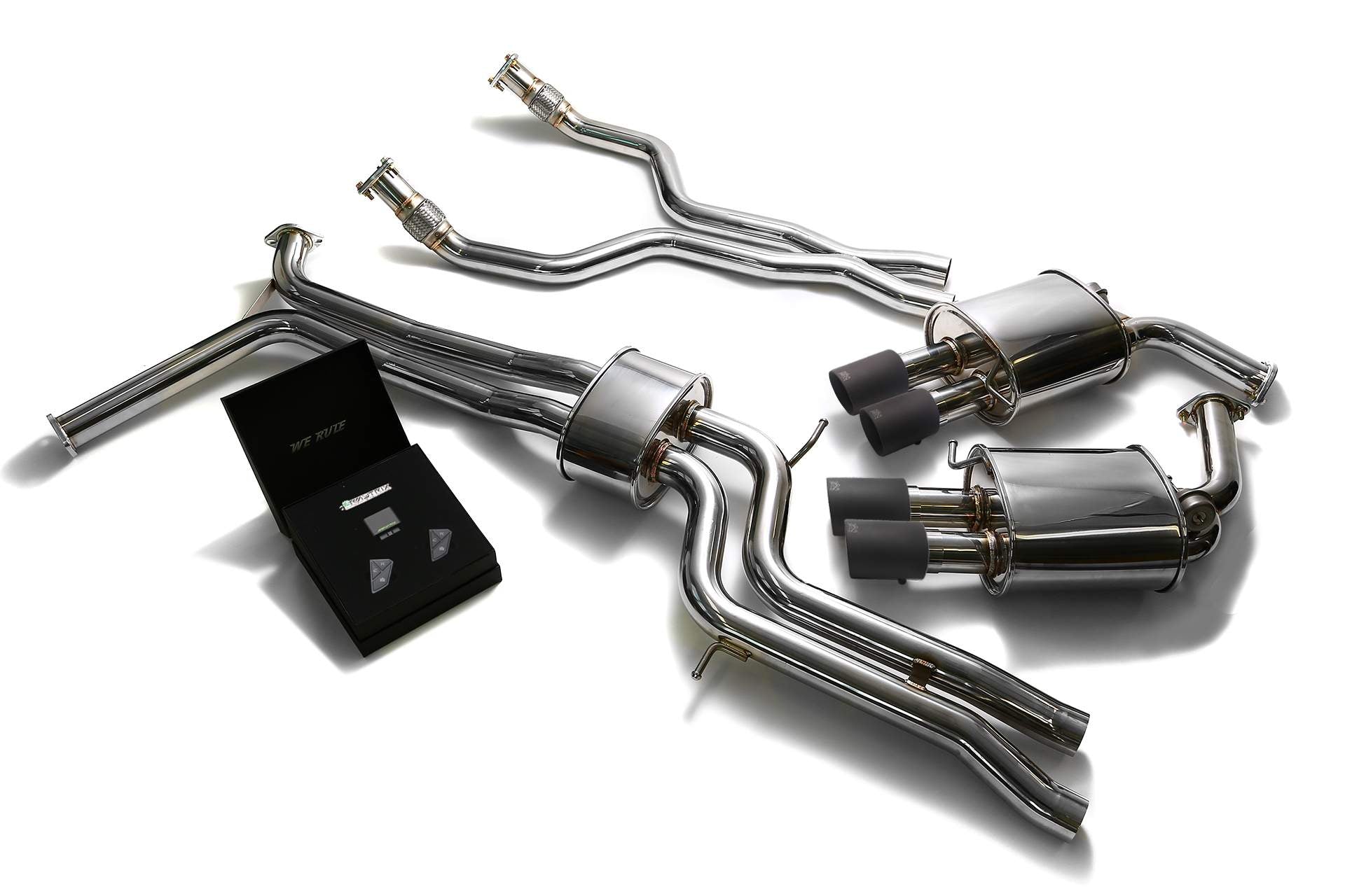 Armytrix exhaust system for Audi A7 C7 3.0 TFSI (2012-2018) valvetronic exhaust system