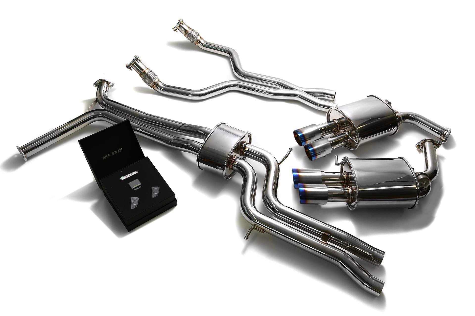 Armytrix exhaust system for Audi A7 C7 3.0 TFSI (2012-2018) valvetronic exhaust system