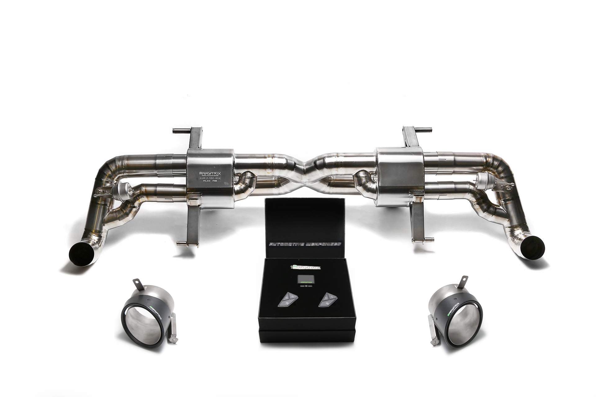 Armytrix exhaust system for Audi R8 MKI Facelift V8 4.2 FSI Coupe/Spider (2013-2015) valvetronic exhaust system